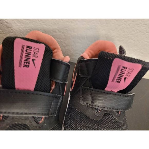 Nike Star Runner 2 Textile Kids Trainers AT1803-002 Black US 7C UK 6.5 EUR 23.5 - Picture 8 of 8